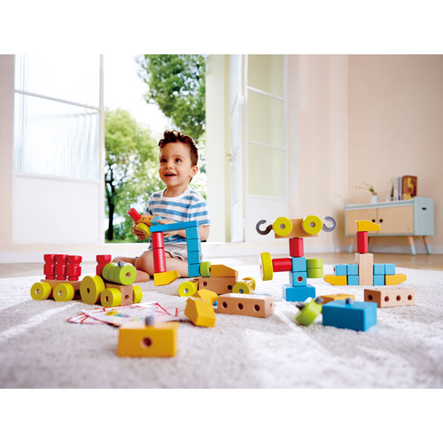 Hape - Infinite Imagination Building Blocks 44pc