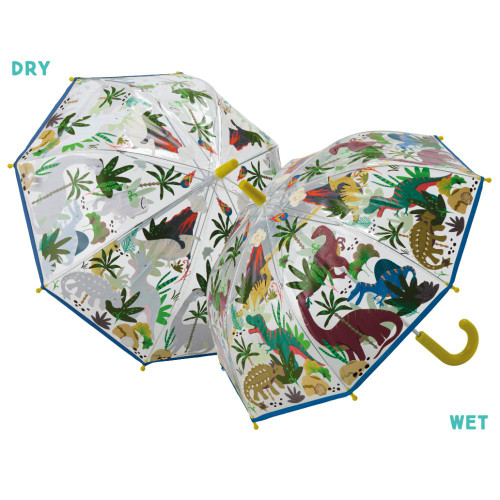 Floss & Rock Colour Changing Umbrella - Prehistoric