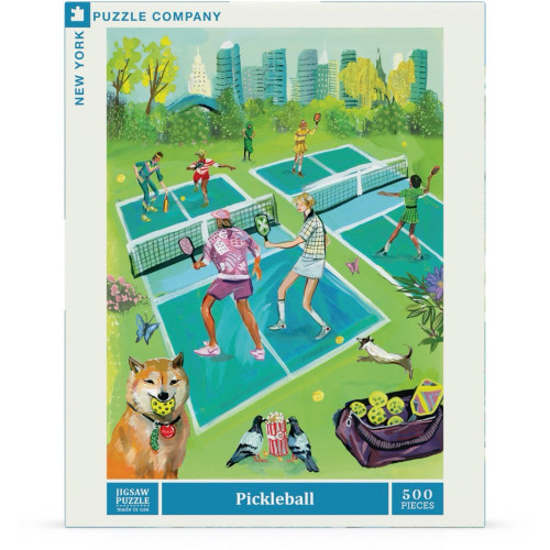 New York Puzzle Company 500pc - Pickleball Puzzle