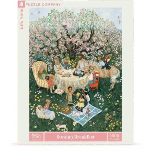New York Puzzle Company 1000pc - Sunday Breakfast Puzzle