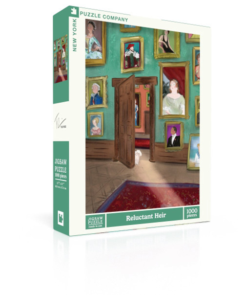New York Puzzle Company 1000pc - Reluctant Heir Puzzle