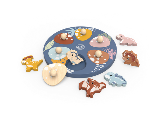 Speedy Monkey - Dino Surprise Puzzle