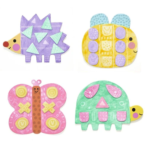 Djeco - Small Forms Magic Finger Painting Set