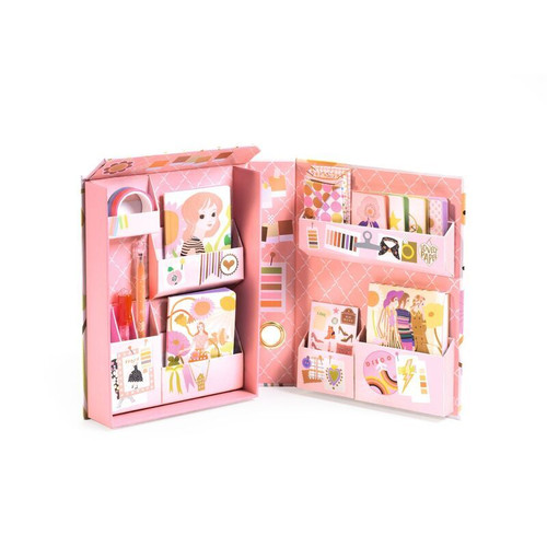 Djeco - Tinou Fashion Themed Stationery Cabinet