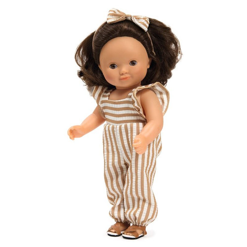 Djeco - Pomea Lovely Collection - Rosalie Brunette Hair Doll 32cm