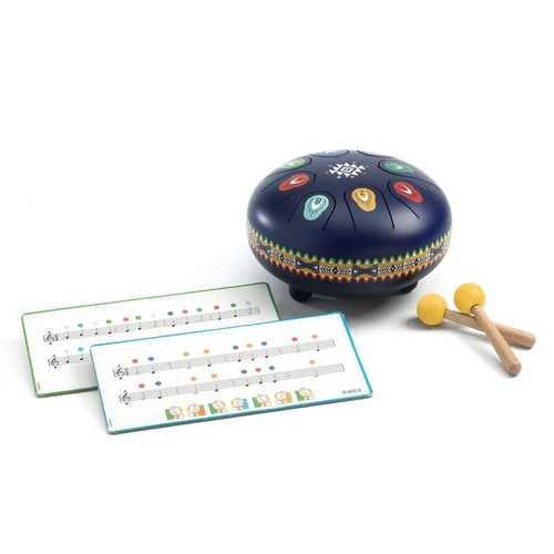 Djeco - Animambo Dark Blue Tongue Drum 16cm