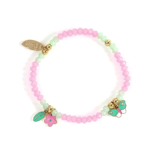 Djeco - Lila Beaded Charm Bracelet