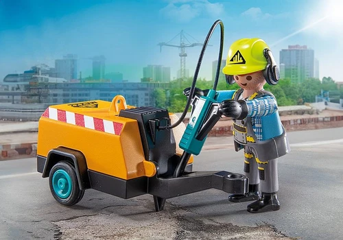 Playmobil - Action Heroes - Construction Worker 71752