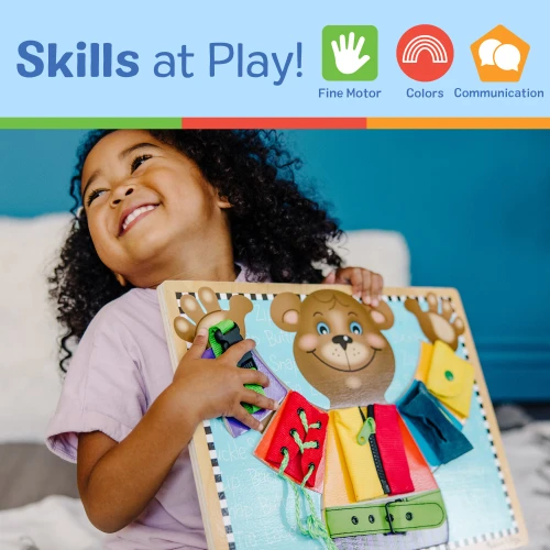 Melissa & Doug - Basic Skills Puzzle Board