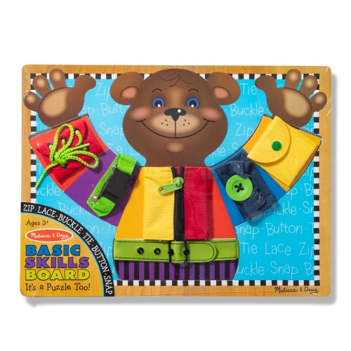 Melissa & Doug - Basic Skills Puzzle Board