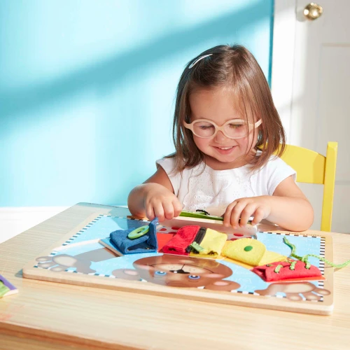 Melissa & Doug - Basic Skills Puzzle Board
