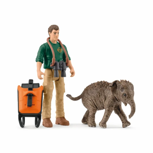 Schleich - Pocket Set - Researcher on an Excursion 81476