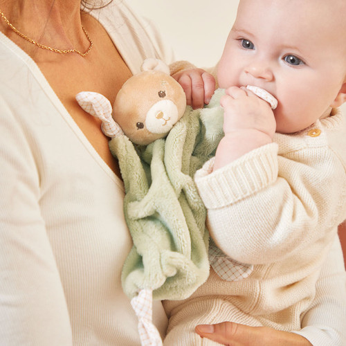 Kaloo - Signature Plume Doudou Bear Green