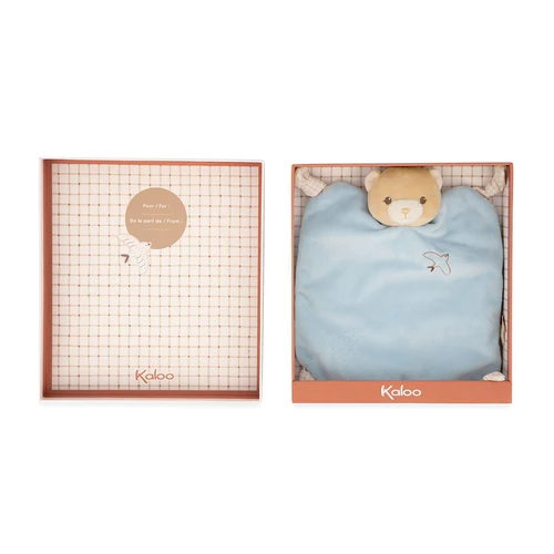 Kaloo - Signature Doudou Perle Bear Blue
