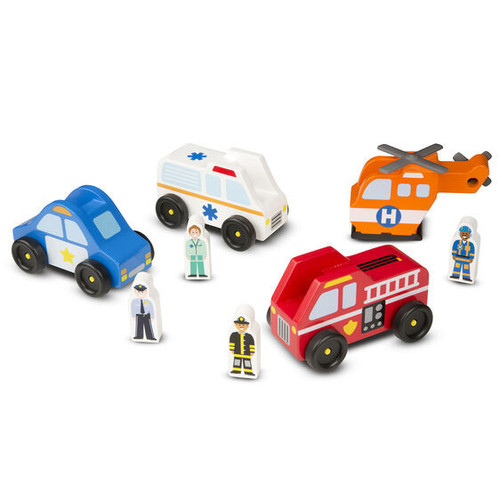 Melissa & Doug - Emergency Vehicle Set
