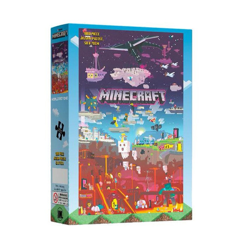 Minecraft 1000pc - World Beyond Puzzle *Minor Box Damage*