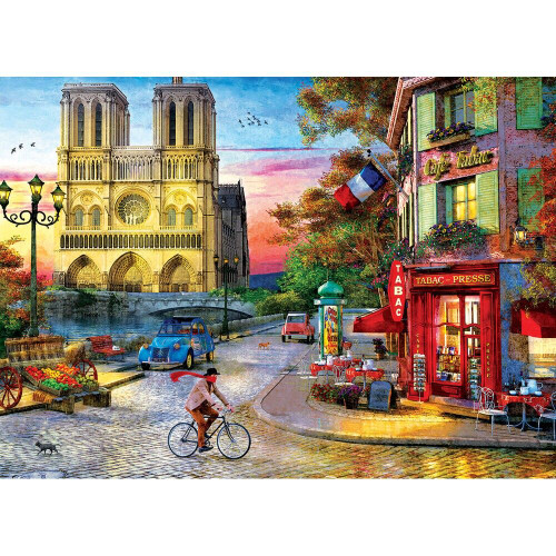 Eurographics 1000pc - Notre Dame Sunset Puzzle