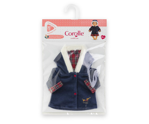 Corolle - Corolle en Fêtes Coat for Mon Premier 30cm Baby Doll