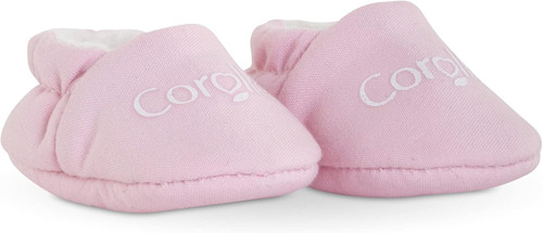 Pink slippers accessory for 30cm Mon Premier Corolle baby dolls