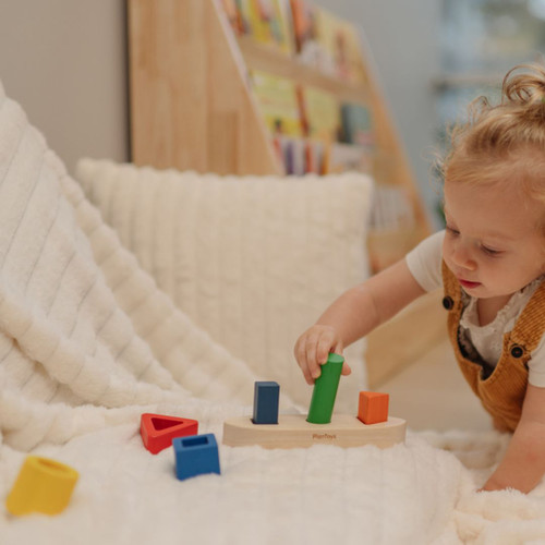PlanToys - Montessori-Inspired Sorting Boat