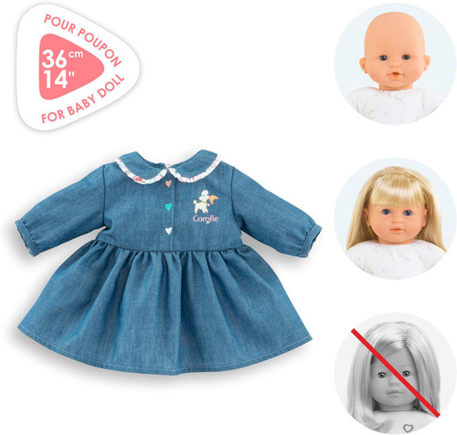 Corolle - Weekend in Paris Dress for Corolle 36cm Mon Grand Baby Dolls