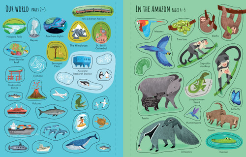 Usborne First Sticker Book: Planet Earth