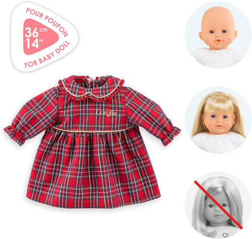 Corolle - Corolle En Fêtes Dress for Corolle 36cm Mon Grand Baby Dolls