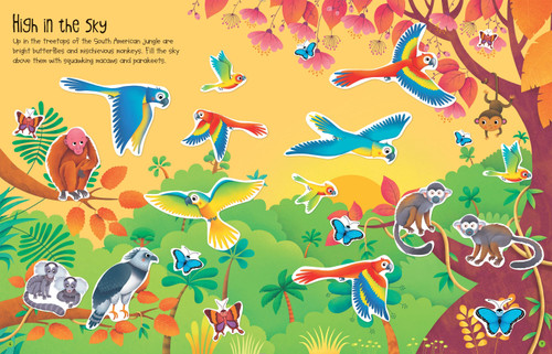 Usborne First Sticker Book: Jungle