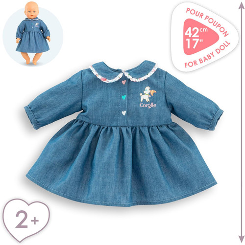 Corolle - A Weekend in Paris Dress for Corolle 42cm Mon Grand Baby Dolls