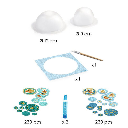 Djeco - Do It Yourself In the Sea Bowls**slight box damage**