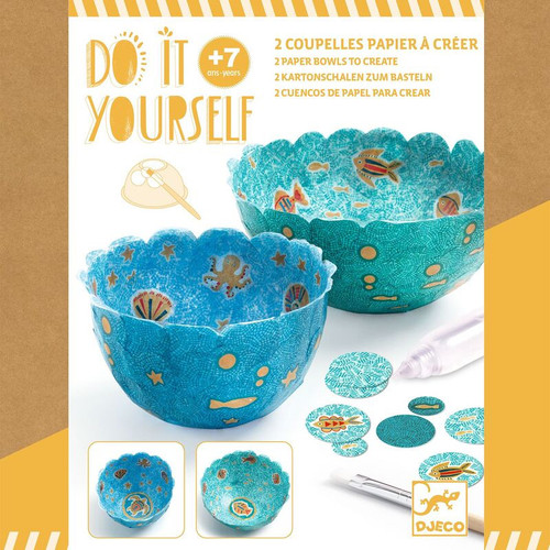 Djeco - Do It Yourself In the Sea Bowls**slight box damage**