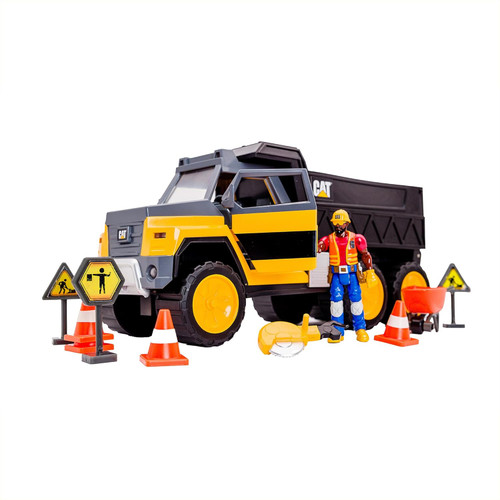 CAT Workforce Hauler Action Set construction toy with lights, sounds and accessories