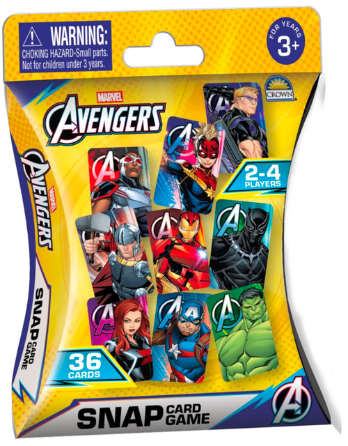 Marvel Avengers snap card game featuring Captain America, Iron Man, Hulk and Thor