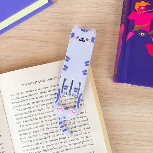 Gift Republic - Cat Reading Light & Bookmark