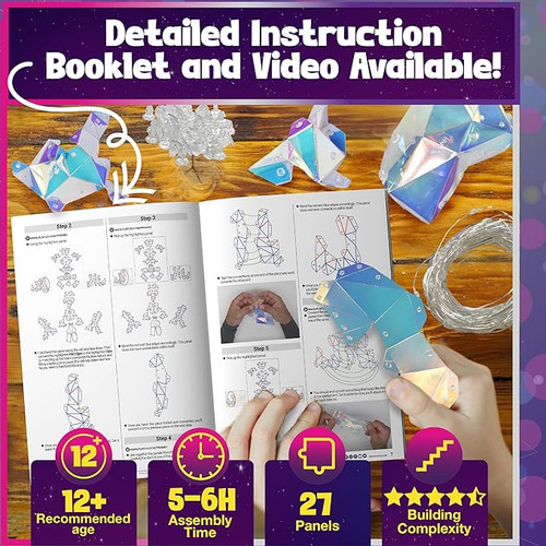 Prismic Build Your Own 3D Puzzle - Bear Lantern