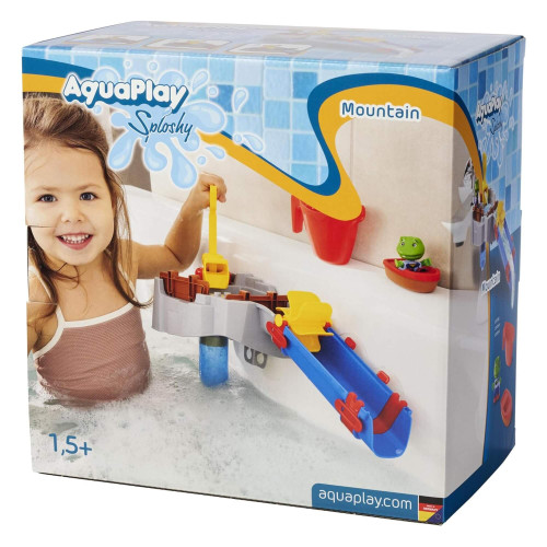 AquaPlay Sploshy Mountain interactive bath water play toy for toddlers aged 18 months and over