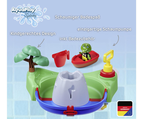AquaPlay - Sploshy Volcano Bath Toy