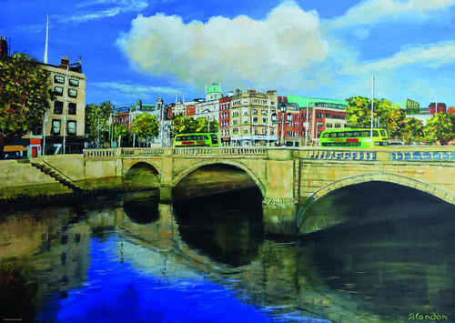 Ravensburger 1000pc - O'Connell Bridge, Ireland Puzzle