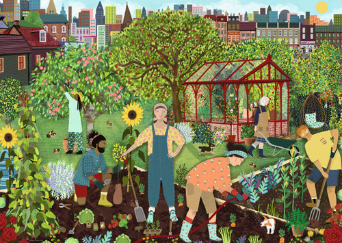 Ravensburger 1000pc - The Allotment Puzzle