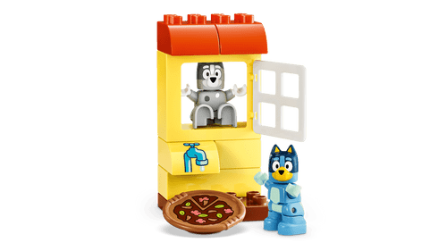 LEGO® DUPLO® Bluey - Pizza Girls with Muffin and Bluey 10469