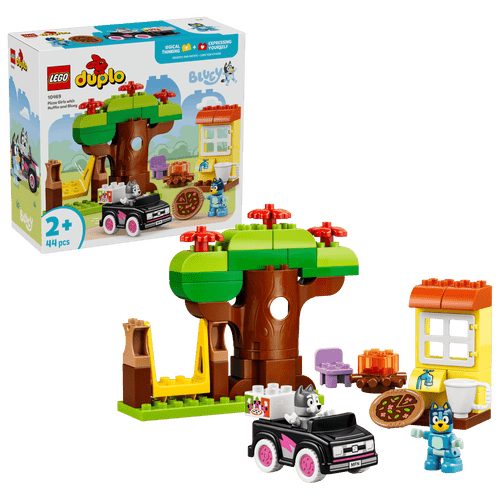 LEGO® DUPLO® Bluey - Pizza Girls with Muffin and Bluey 10469