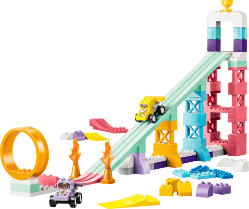 LEGO® DUPLO® - 3 in 1 Creative Ramps with Vehicles 10478