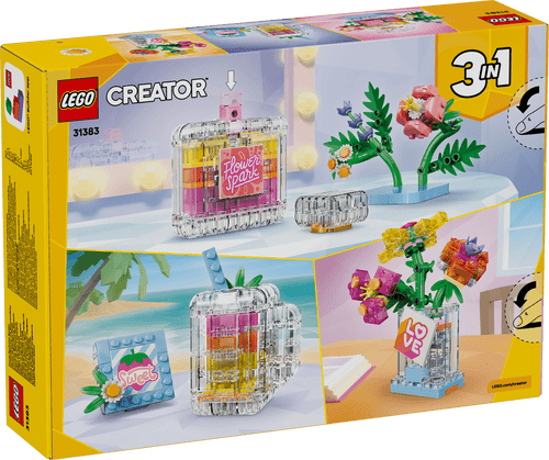 LEGO® Creator 3 in 1 - Floral Decor Perfume Bottle 31383