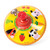 Janod Farm Spinning Top (Red Handle)
