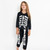 Little Heroes - Halloween Skeleton Costume - Metallic Silver