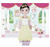 Floss & Rock Wooden Magnetic Dress up - Charlotte