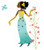 Djeco Dresses Through Seasons Stickers and Paper Dolls