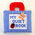 Quiet Book - Cloth Blue Stripe