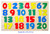 Fun Factory - Wooden Puzzle Raised - Numbers