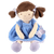 Bonikka - Pari Blue Butterfly Doll with Brown Hair